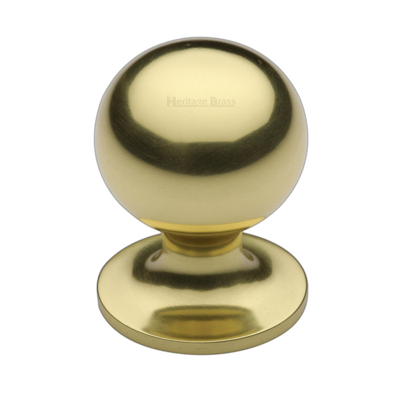 Heritage Brass Cabinet Knob Ball Design, 3.2cm