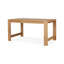 Bureau rectangulaire en bois massif Burlywood-776673191