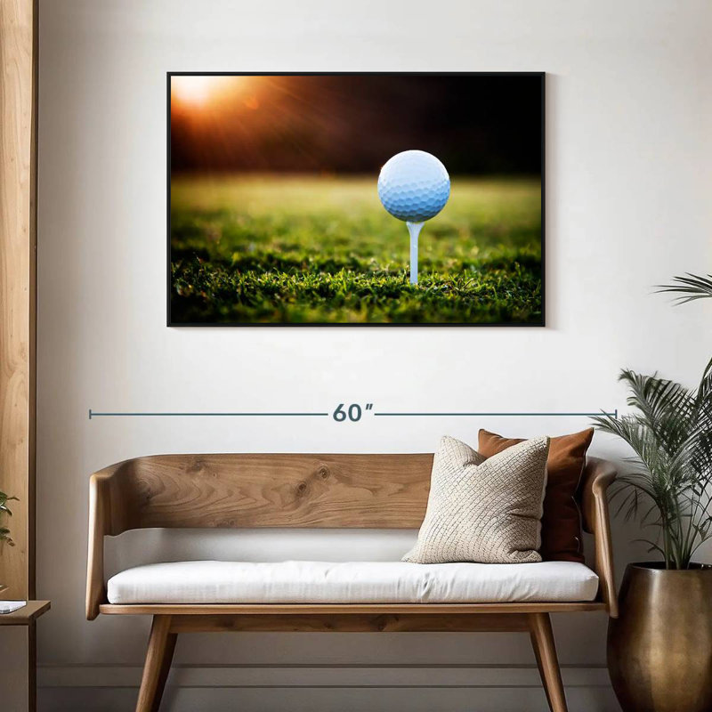 Senne Golf Ball Tee, 29" H x 43" W