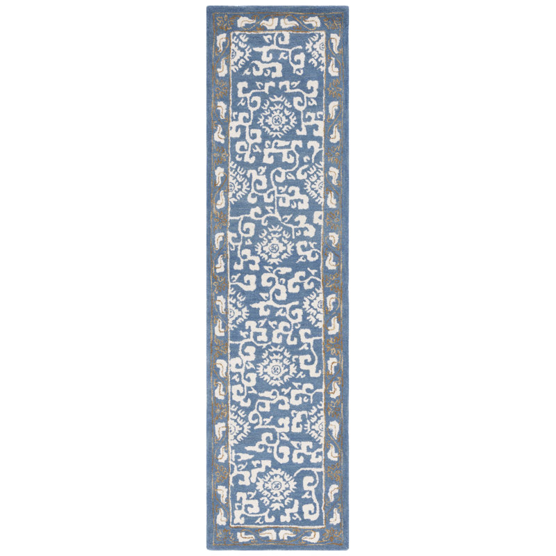 Elaise Hand Tufted Wool Oriental Rug, Runner 2'3" x 9'