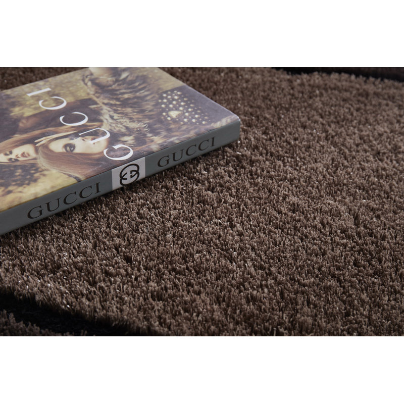 Neligh Hand Tufted Abstract Indoor Rug, Rectangle 8' x 11'