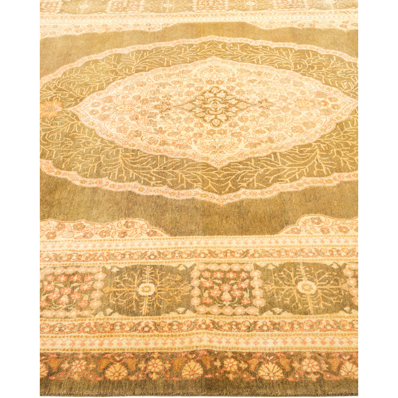 Classic One-of-a-Kind 6' 1" X 8' 10" Hand Knotted Area Rug
