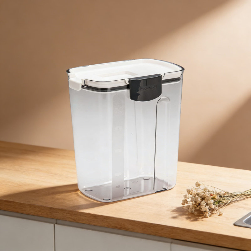 Ensemble de contenants de rangement hermétiques pour la cuisson - contenants de cuisine 6 pièces avec barres de nivellement, becs verseurs et outils de fraîcheur pour la farine, le sucre et les ingrédients secs