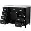 Meuble-lavabo 48 po avec plateau en résine-816272655