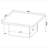 Exeter Mango Square 2-Piece Coffee Table Set