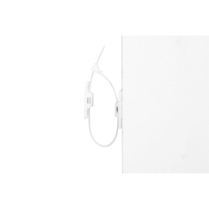 Bibliothèque de présentation asymétrique, 5 niveaux, Blanc