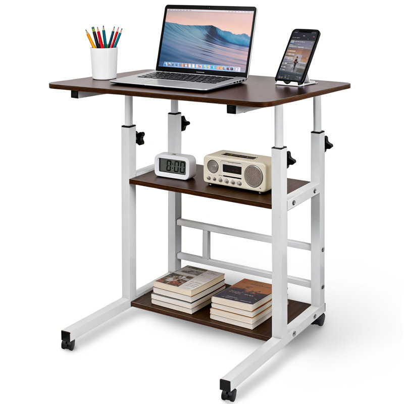 32" Computer Desks with Storage Shelves