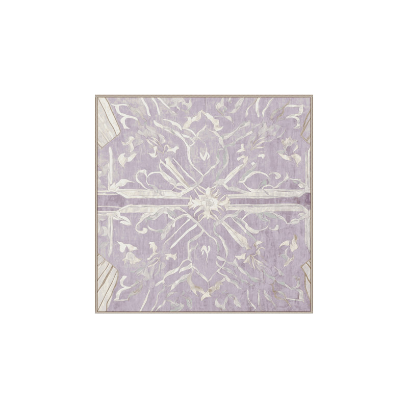 Tapis beige lavable à la machine, Carré 7 pi