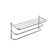 Chrome Plated Mild Steel Wall Mounted Towel Rack