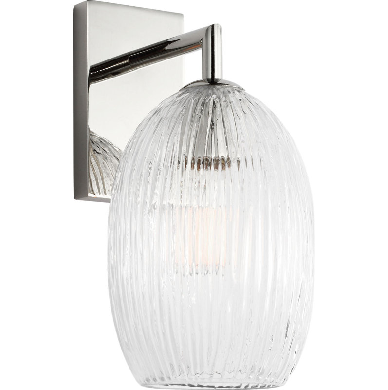 Wilmont Wall Sconce, Polished Nickel