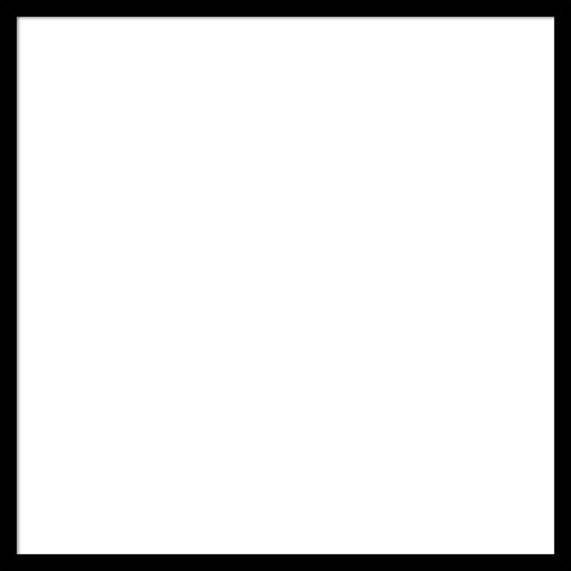 Black Gallery Deep Framed Dry Erase Magnetic Board Organization Boards, 25" H x 25" W