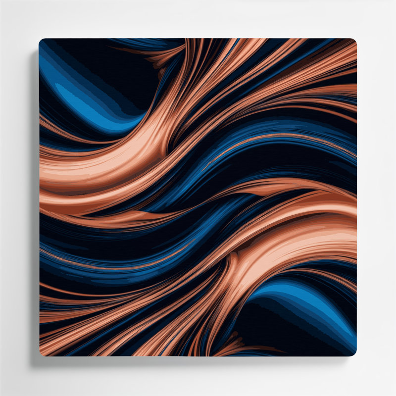 Art numérique gris Abstraction numérique 66, H 32 po x l 32 po