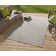 Flat Weave, Indoor & Outdoor Carpet, Living Room, Terrace, Balcony, Diamond Pattern - Grey