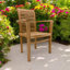 Stackable Outdoor Patio Dining Armchair