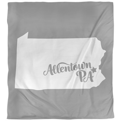 Housse de couette réversible Allentown Pennsylvania