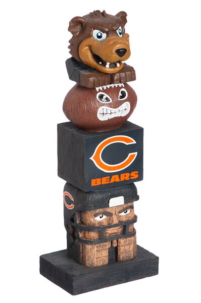 Team Sports America San Francisco 49ers NFL Tiki Totem Mascot Ornament