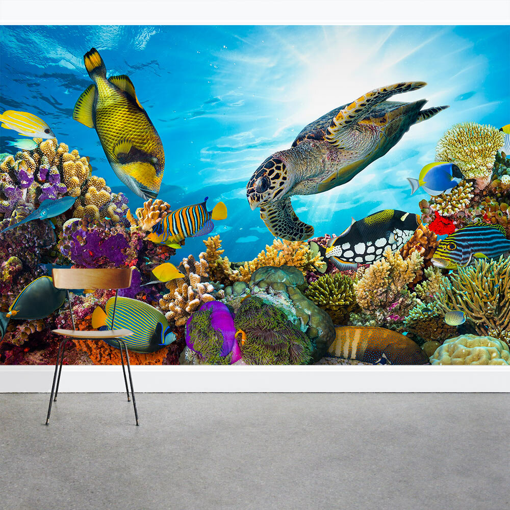 underwater mural painting