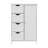 White Bathroom Storage Cabinet