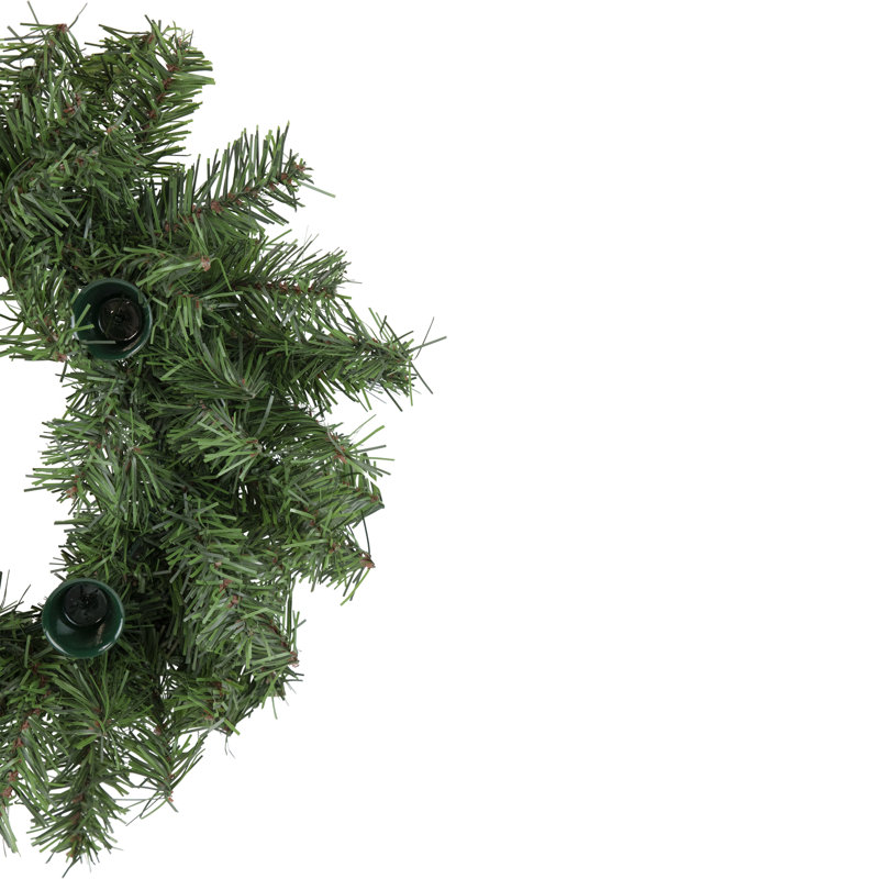 Couronne de bougie de Noël 12 po