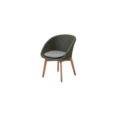 Peacock Armchair with Cushion