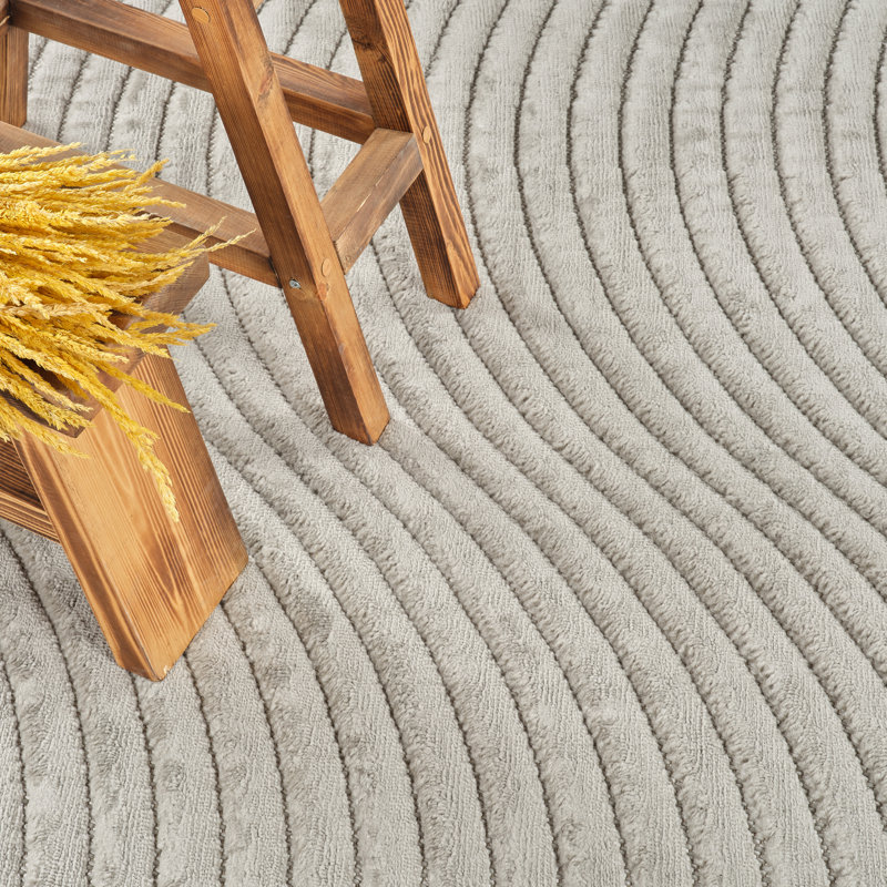 Beyanka Abstract Machine Tufted Area Rug, Rectangle 80 x 150 cm