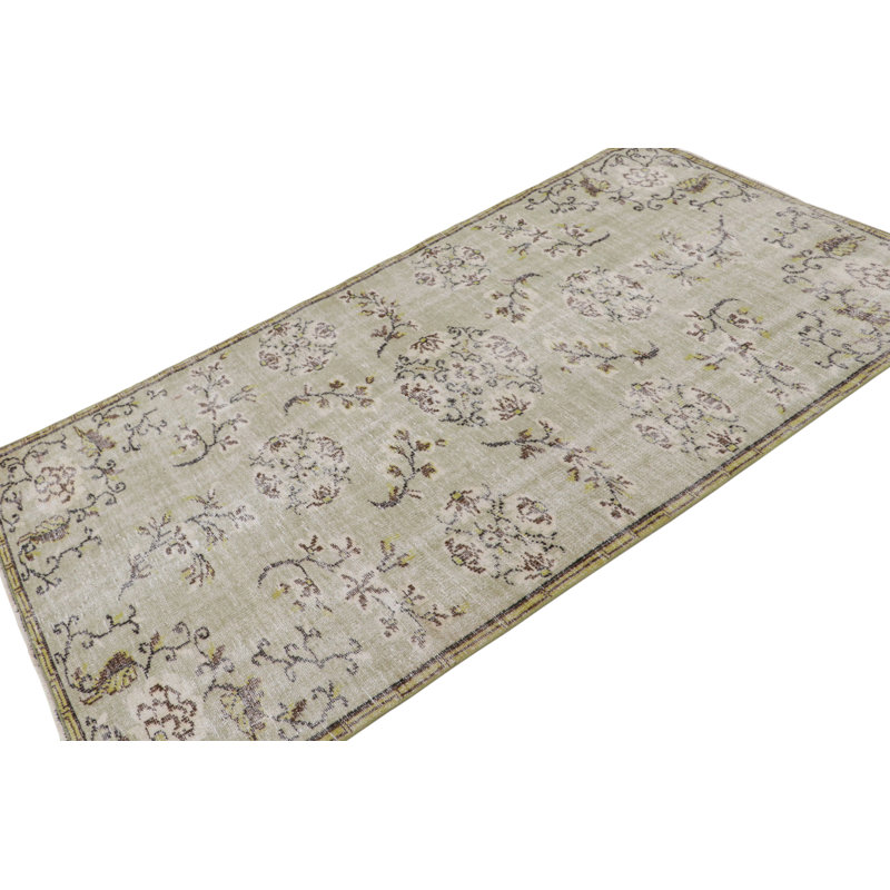 One-of-a-Kind 4'7" X 7'11" Hand Knotted Area Rug