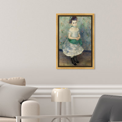 Art mural réaliste et classique «Renoir - Portrait Of Jeanne Durand Ruel»