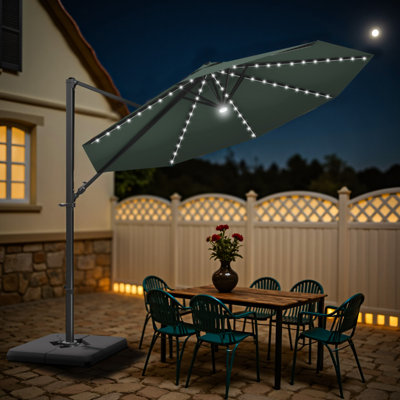 116.1'' X 116.1" Cantilever Umbrella
