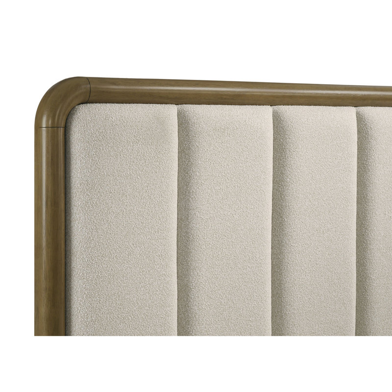 Bernardo Nutmeg Upholstered Eastern King Bed