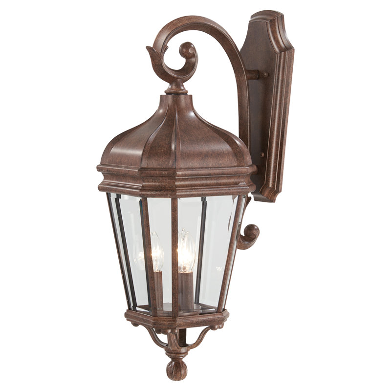 Jesusa Aluminum Wall Light, Vintage Rust