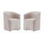 Fauteuil de salle à manger rembourré Hearth-124510457