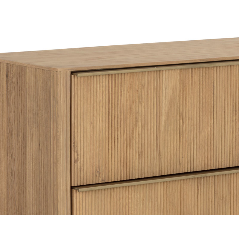 KALLA 4 - Drawer Dresser, Brown