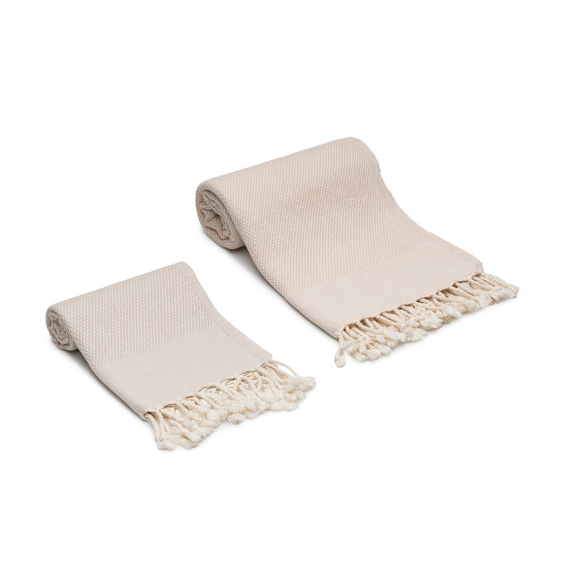 Serviette de bain en coton Whisper, Sable