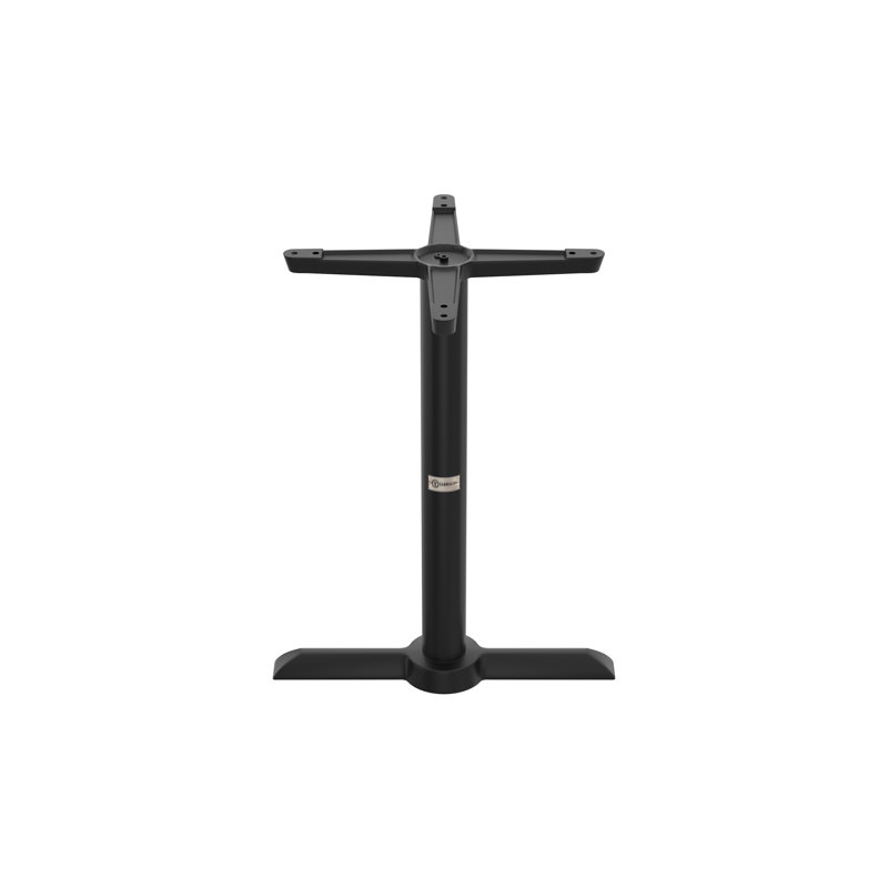 Base de table en T 29 po Tarrison, Noir