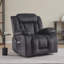 Fauteuil inclinable manuel en chenille de 37 po de largeur avec fonctions chauffantes et massantes Kokal-1645186161