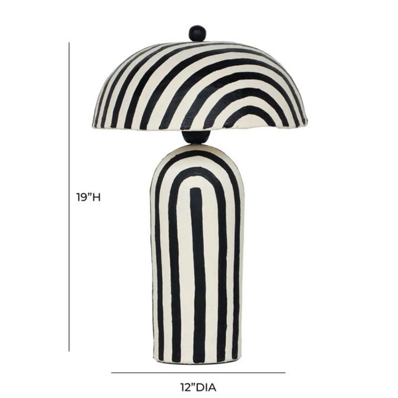 Lampe de table Millar Papier Mache