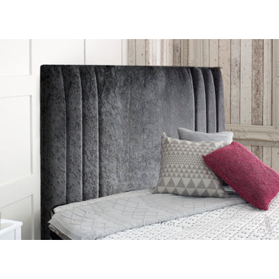 Wetzel Upholstered Velvet Headboard