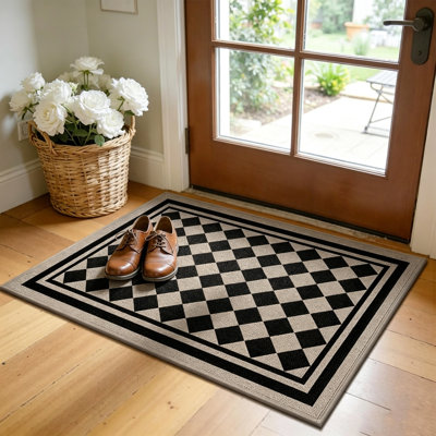 Plaid Doormat