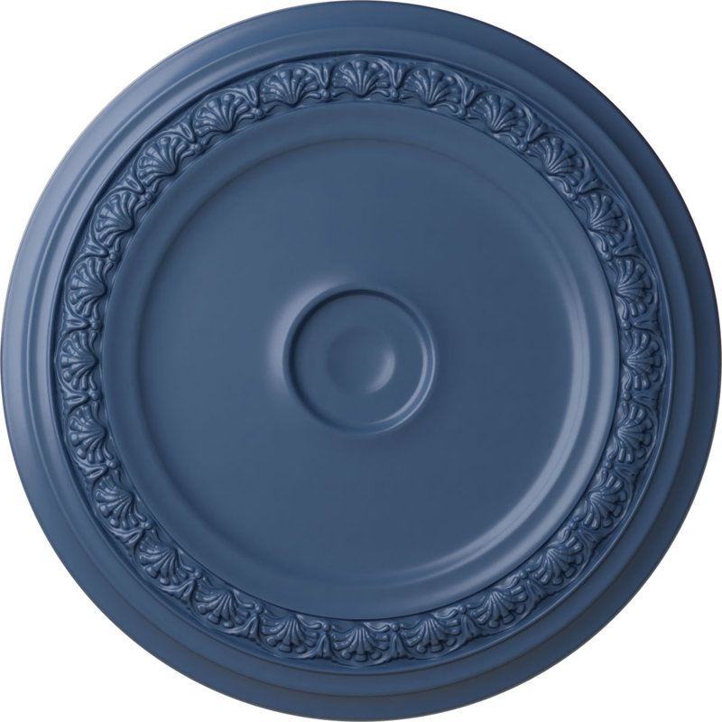 31 médaillons de plafond Carlsbad de 31 1/8 po x P 1 1/2 po (convient aux auvents jusqu'à 5 1/2 po), Americana