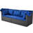 Deck Daybed With Retractable Awning And Comfy Cushions For Outdoor Patio Removable Canopy Water- Cushion Padding Pool-1278854805