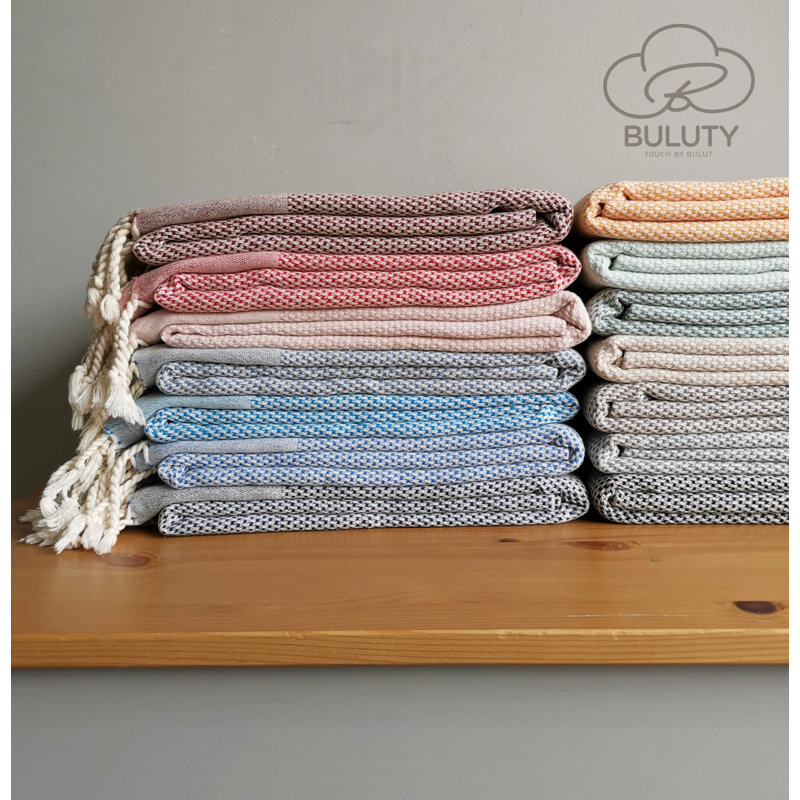 Rigsby Knitted Throw Blanket, Red