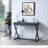 Nalo Charcoal Finish Console Table