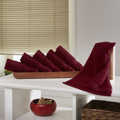 Ensemble de serviettes de bain 6 pièces 13 x 13 Ozdilek