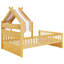 Lit de cabane en bois avec tête de lit et tablette de rangement, cadre de lit pour chambre à coucher-1861389893-1861389894