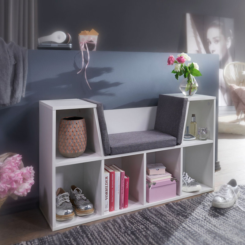 6 Pair Shoe Storage Bench