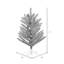 Arbre de Noël pin vert 36 po H
