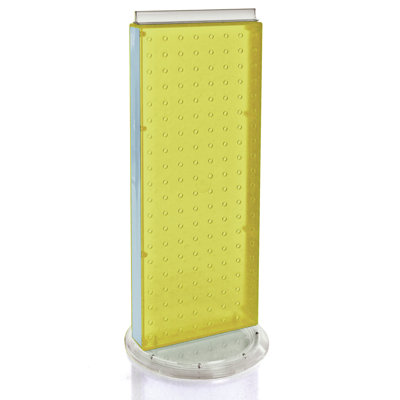 Non-Revolving 8"W x 20.75"H Pegboard Counter Display