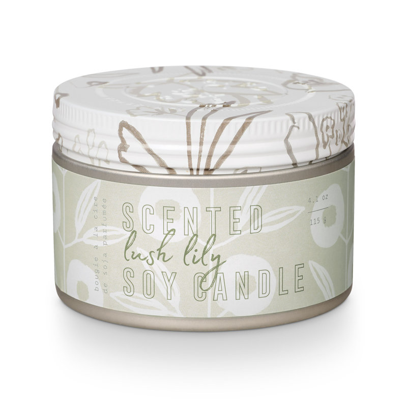 Essayé et vrai petit pot, lis luxuriant, Petite boîte