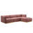 Conjure Channel Tufted Performance Velvet 4-Piece Sectional by Modway-112931982-117223283