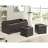 Amiya Faux Leather Ottoman-32454933